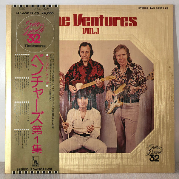 The Ventures - Golden Double 32 vol.1 (3xLP, Compilation, Stereo) - Very Good Plus (VG+) / Very Good Plus (VG+)