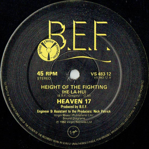 At The Height Of The Fighting (He-La-Hu!)