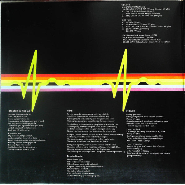 Pink Floyd - The Dark Side Of The Moon = 狂気 (LP, Album, Repress) - Very Good (VG) / Very Good Plus (VG+)
