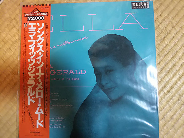 Ella Fitzgerald - Ella - Songs In A Mellow Mood (3xLP, Album, Reissue, Mono) - Very Good Plus (VG+) / Very Good (VG)
