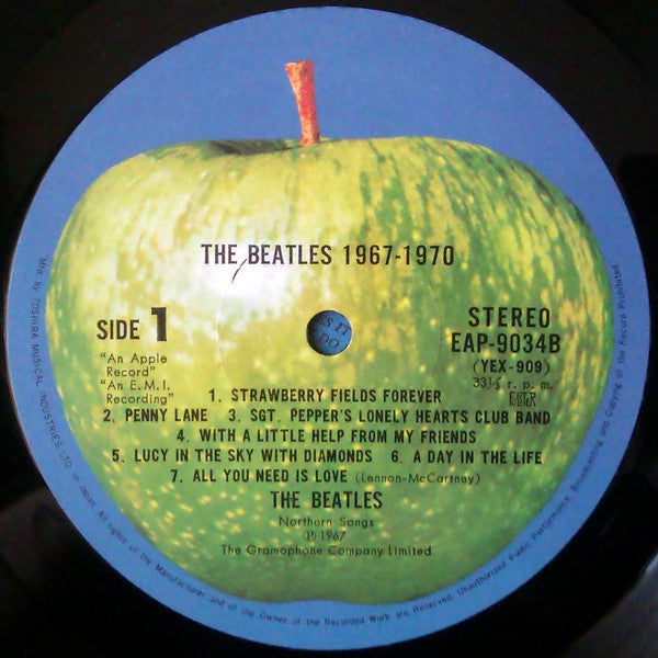 The Beatles - 1967-1970 (3xLP, Compilation, Reissue) - Very Good Plus (VG+) / Very Good Plus (VG+)