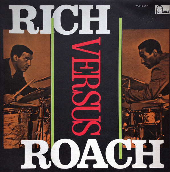 Buddy Rich - Rich Versus Roach = リッチ対ローチ / 二大ドラマーの対決(LP, Album, Lim...