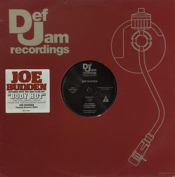 Joe Budden - Body Hot (12", Single, Promo)