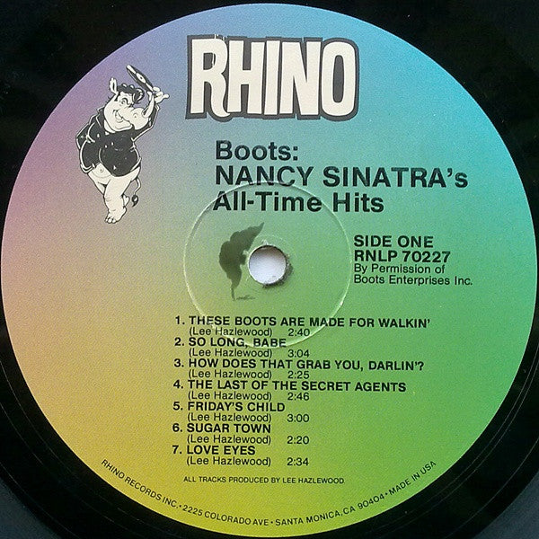 Boots: Nancy Sinatra's All-Time Hits
