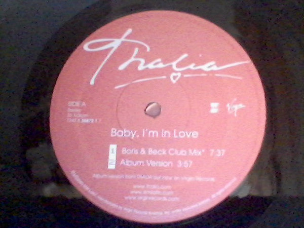 Thalia* - Baby, I'm In Love (12", Single)
