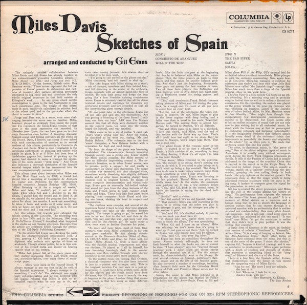 Sketches Of Spain