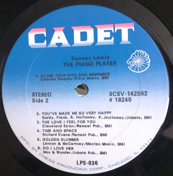 Ramsey Lewis, The Piano Player