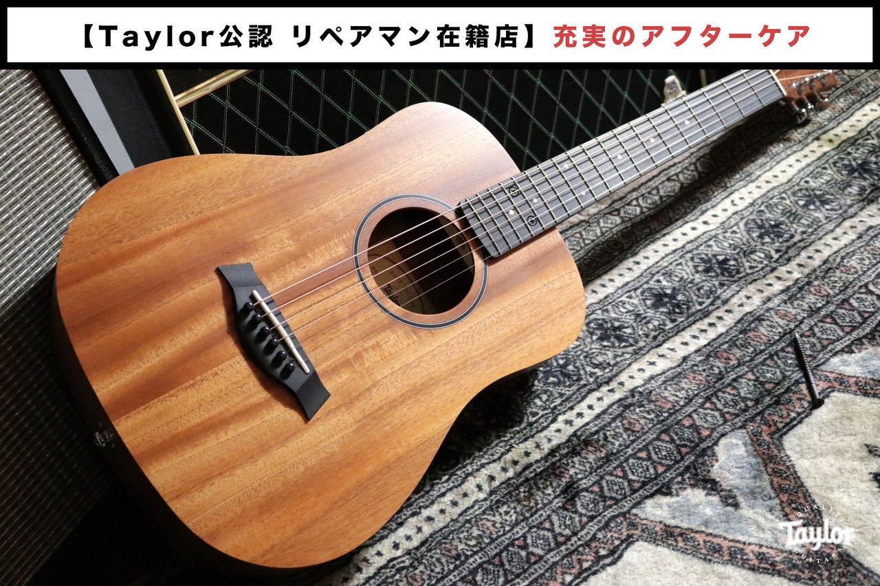 Taylor BT2e (Baby Taylor-e Mahogany) [Taylor-approved repairman worker]