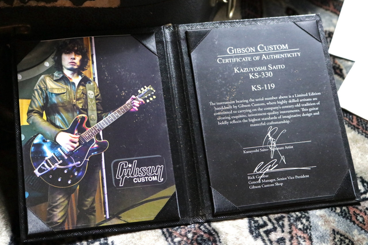 Gibson Custom Shop Kazuyoshi Saito KS-330 Ebo ny ゔｯｯｯｯｯｯｯｯｯｯｯｯｯｯｯｯｯｯｯｯｯｯｯｯｯｯｯｯｯｯｯｯｯｯｯｯ�
