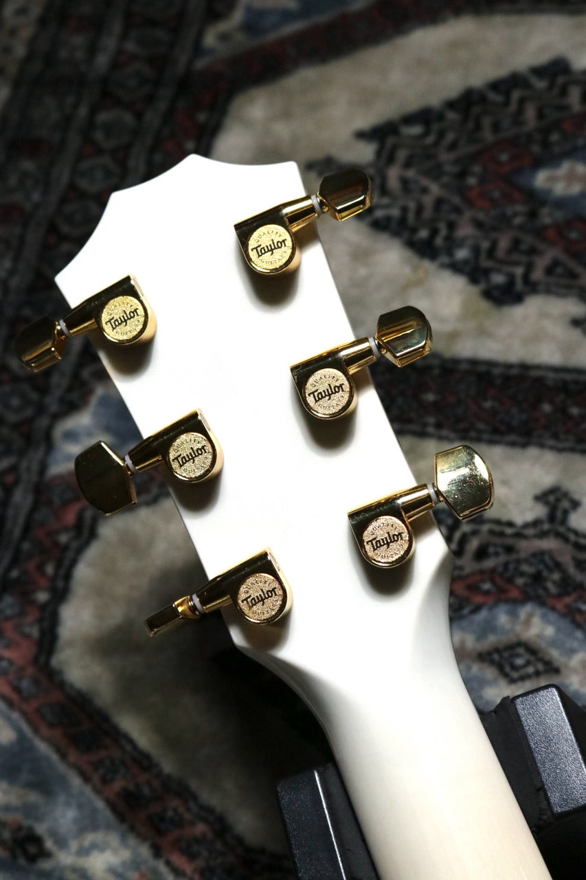 Taylor 50th Anniversary 614ce LTD Trans White with Edgeburst 2024 Limited [Taylor-certified repairman store]