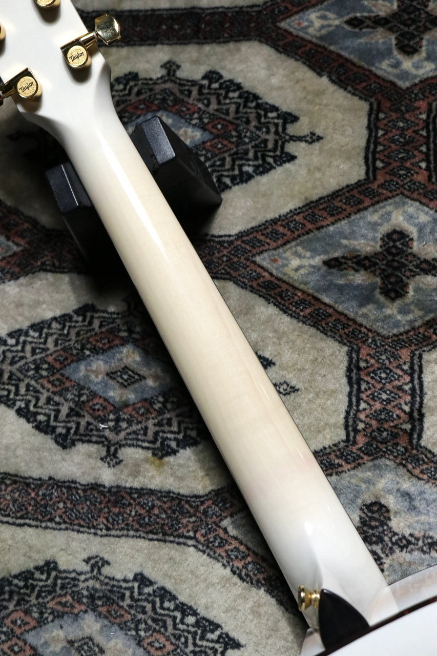 Taylor 50th Anniversary 614ce LTD Trans White with Edgeburst 2024 Limited [Taylor-certified repairman store]