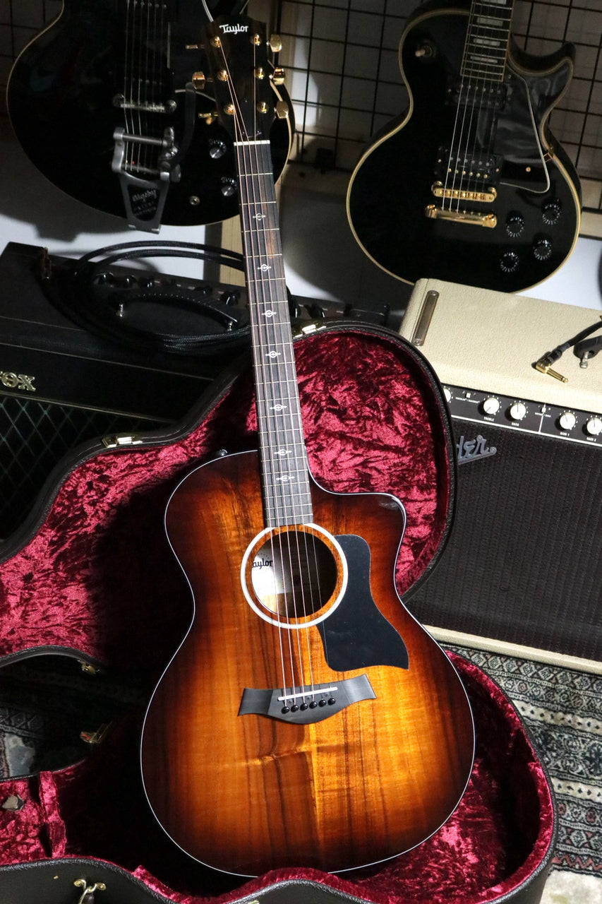Taylor 224ce-Koa DLX ES2 SEB [Taylor certified repairman worker store]