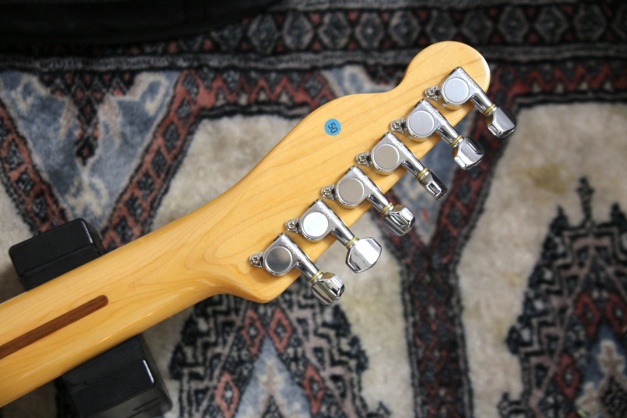 Fender Japan CTL 50 M Telecaster w/ Monty's '68 Raw Nickel Set