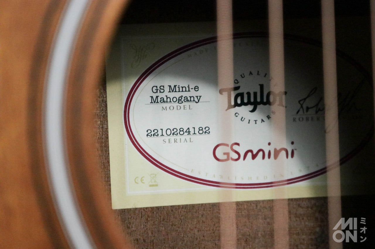 Taylor GS-Mini-e Mahogany ES-B [Taylor certified repairman worker]