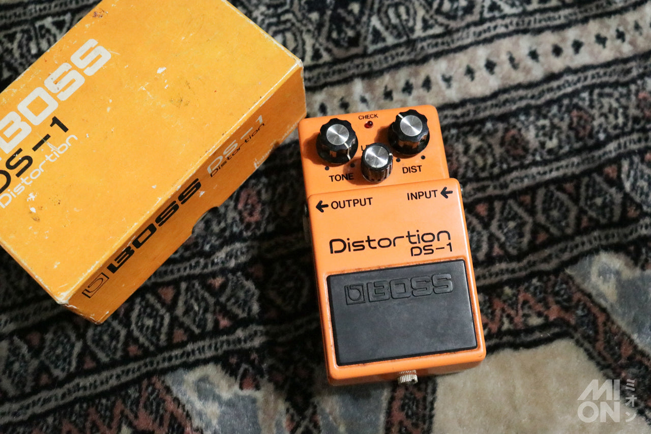BOSS DS-1 Distortion 1980 Made in Japan Silver Screw
