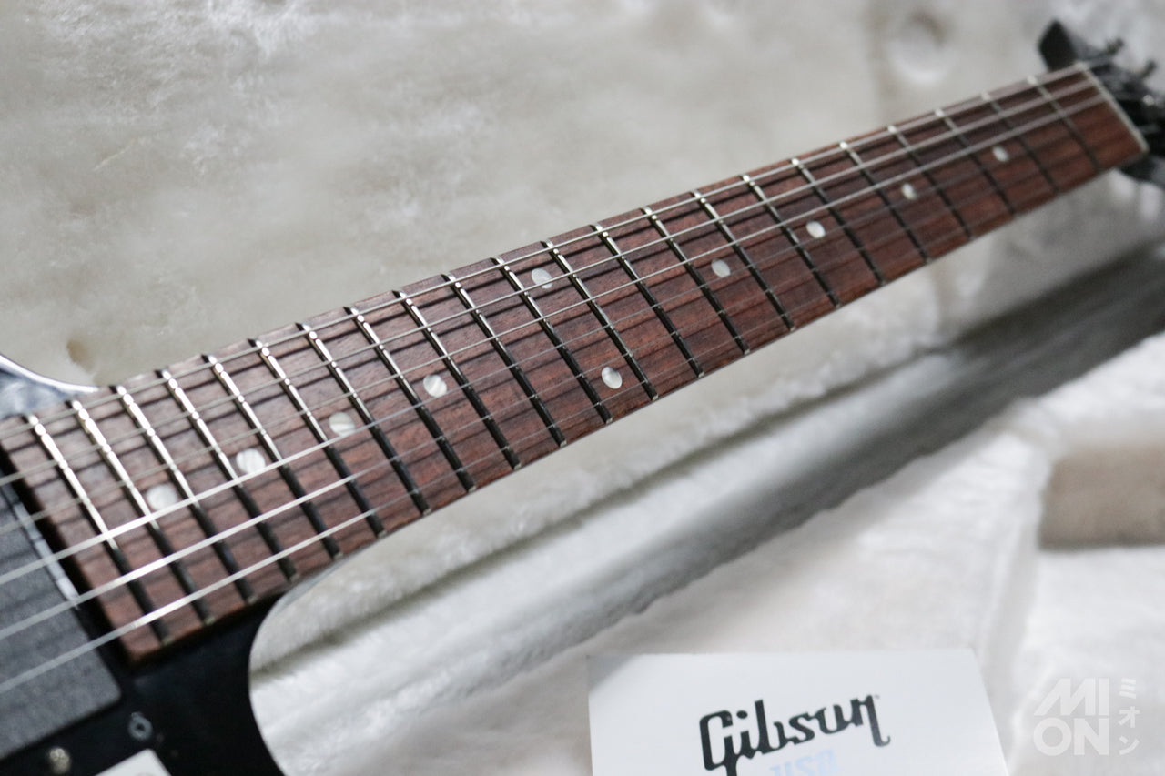 Gibson '76 Explorer 2012 Ebony w/ EMG 81 & 85 Pickups