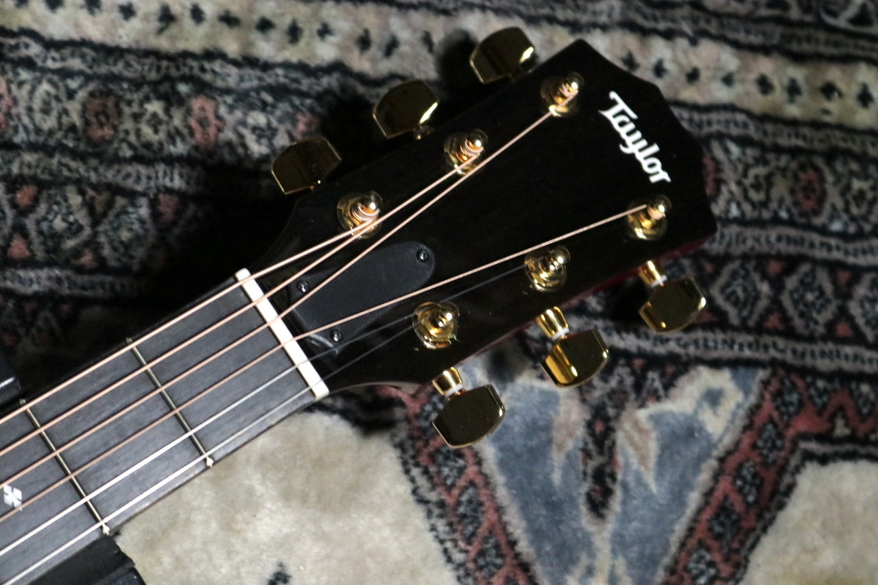 Taylor [Tested video included] 214ce DLX RED ES2 Gold Hardware [Taylor certified repairman worker]