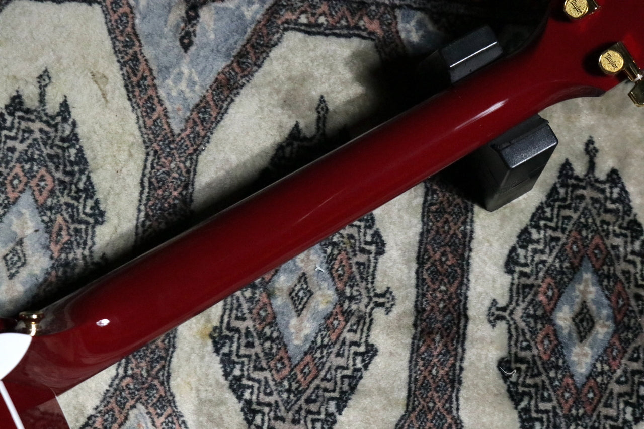 Taylor [Tested video included] 214ce DLX RED ES2 Gold Hardware [Taylor certified repairman worker]