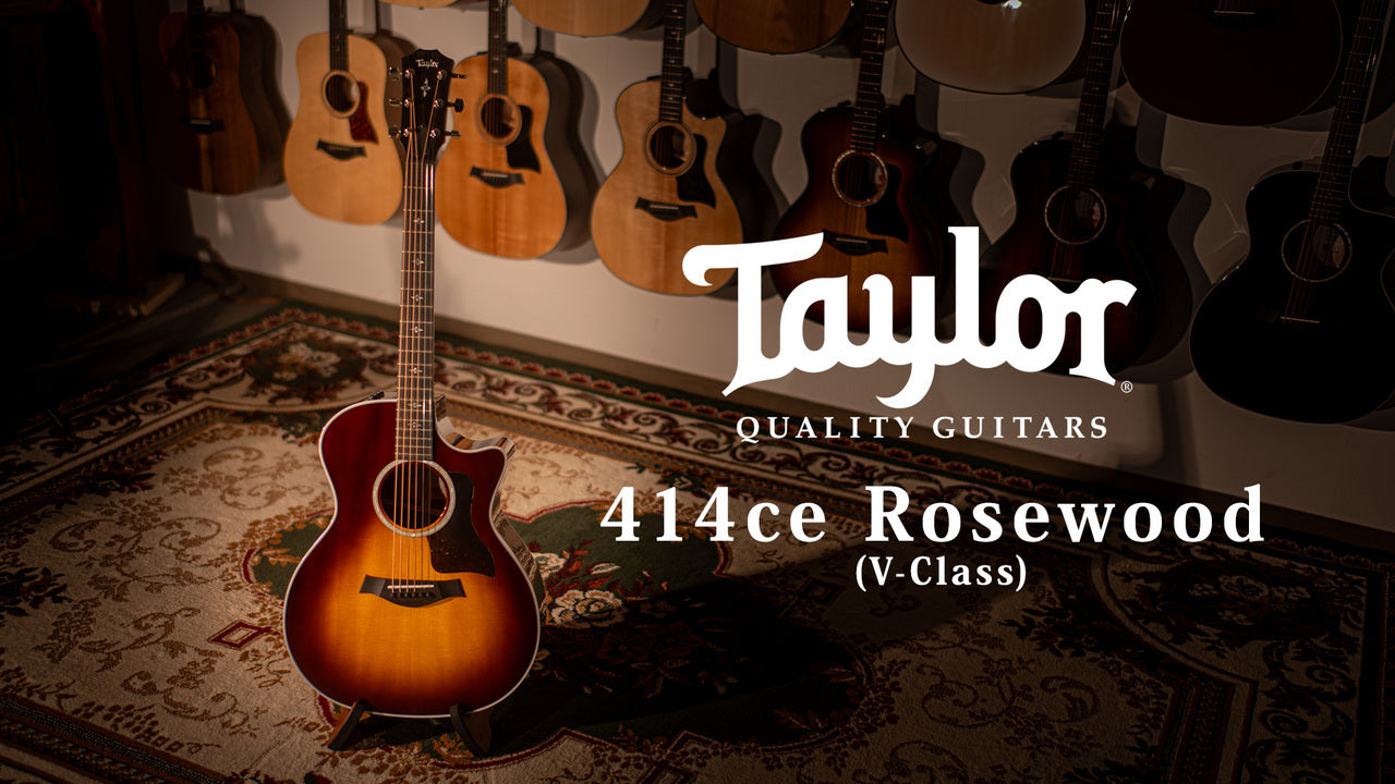 Taylor [Tested video included] 414ce Rosewood V-Class [Taylor certified repairman worker]