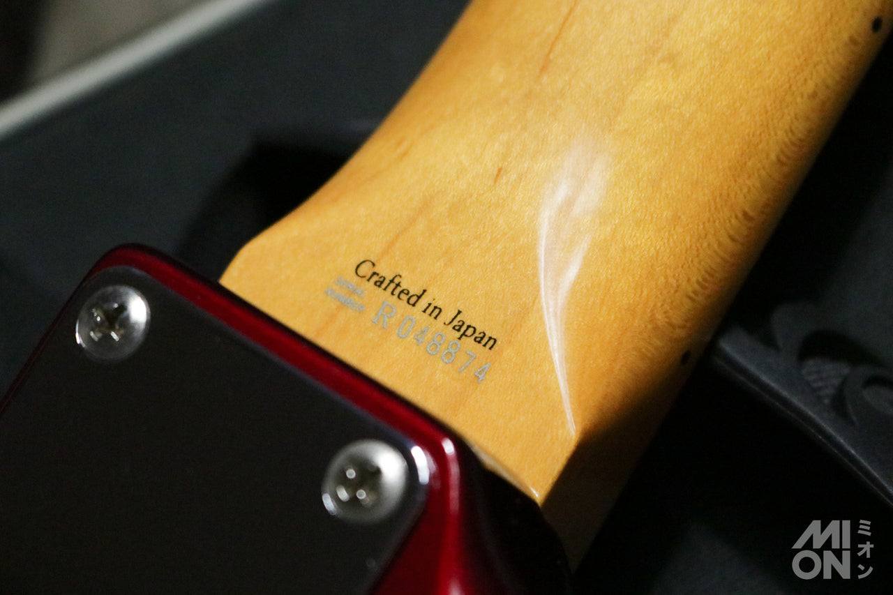 Fender Japan JM66B-106 OCR (Old Candy Apple Red) Matching Head
