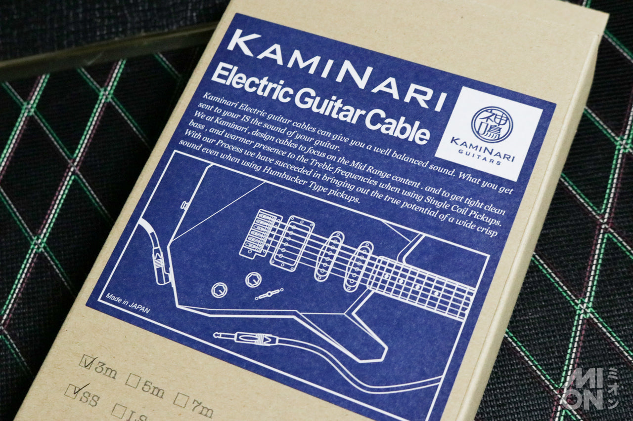 KAMINARI Electric Guitar Cable 3m S/S K-GC3SS (3m)