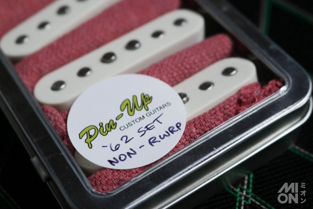 Eric Daw Custom Guitars 62 "S" Style Pickups (non RWRP for hum cancel)