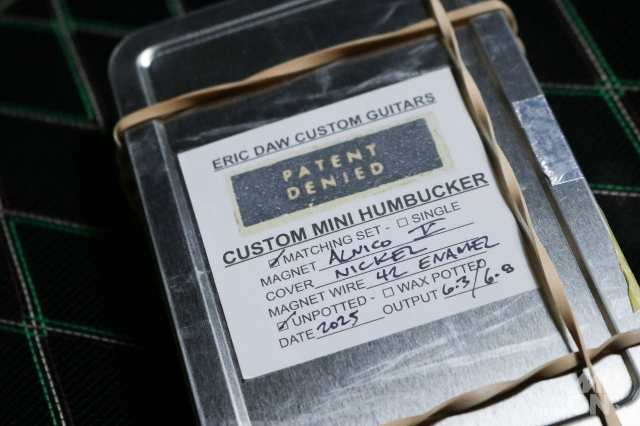 Eric Daw Custom Guitars Custom Mini Humbucker Pickups Matching Set
