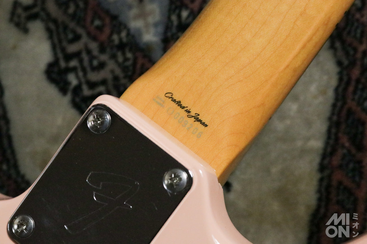Fender Japan MG69-65 Mustang Shell Pink