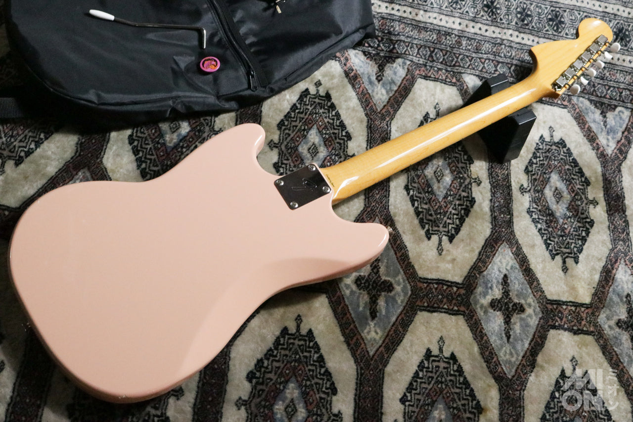 Fender Japan MG69-65 Mustang Shell Pink