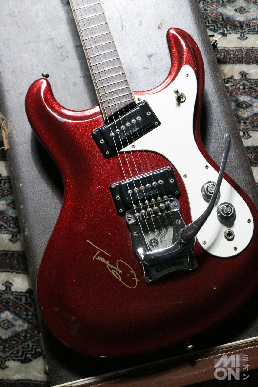 Mosrite Ventures Model 1965 Solid Red Sparkle #3085