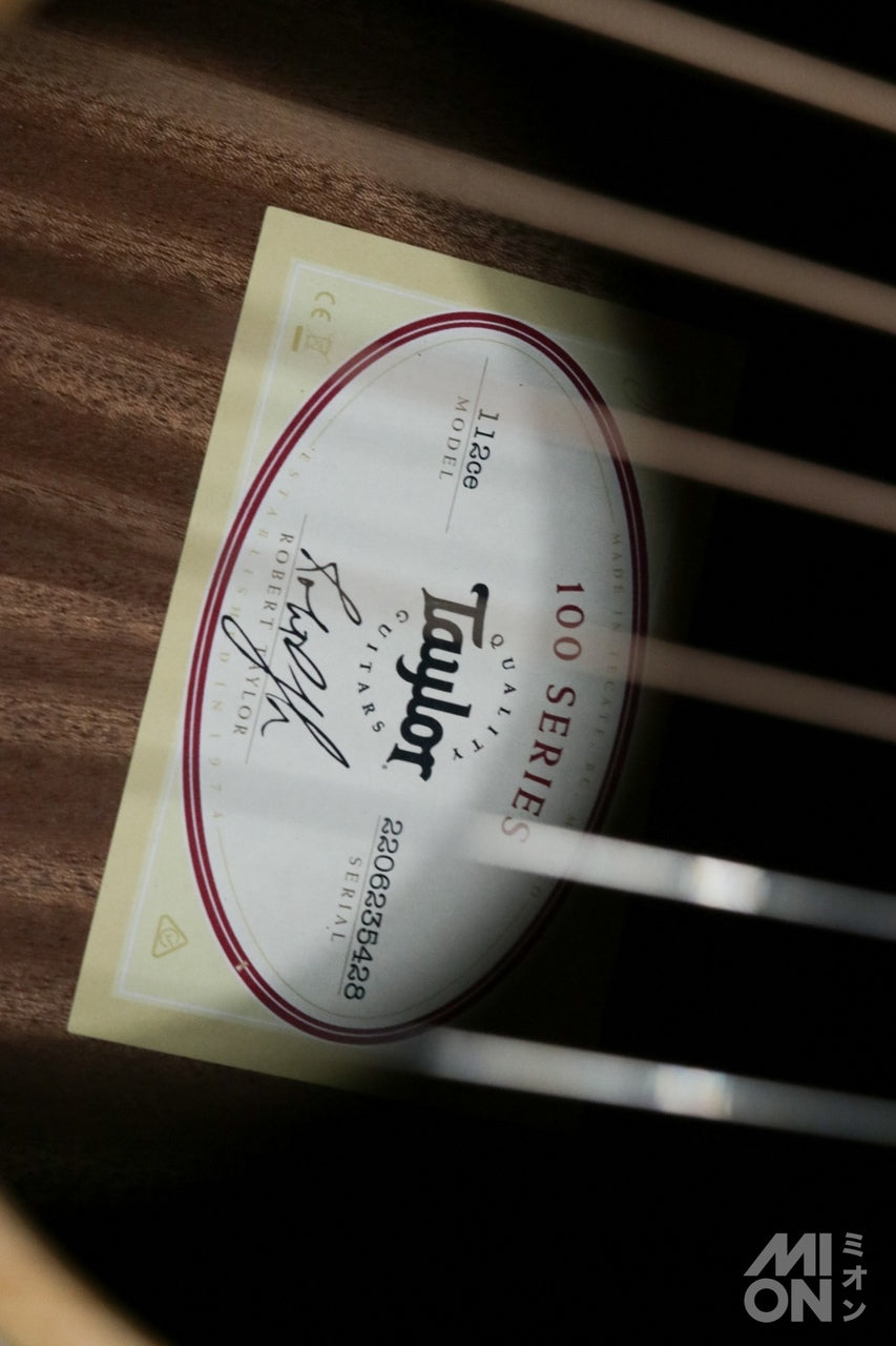 Taylor 112ce【Taylor Authorized Repair Technician on Staff】