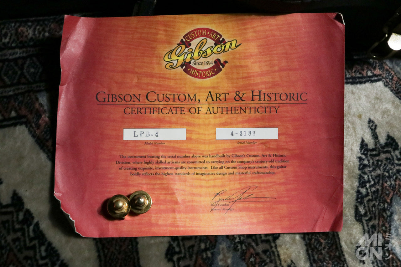 Gibson Custom Shop Historic Collection 1954 Les Paul Custom (LPB-4) 2003