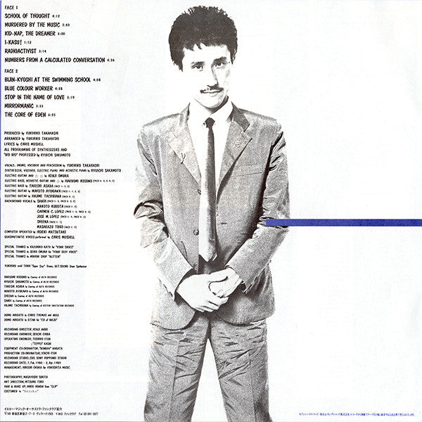 Yukihiro Takahashi - Murdered By The Music = 音楽殺人 (LP, Album)