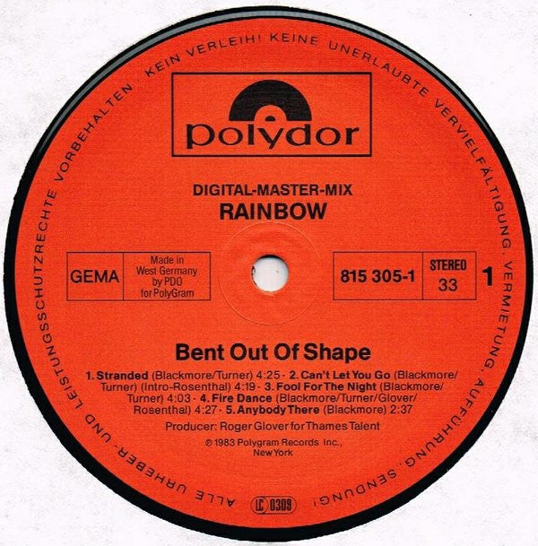 Bent Out Of Shape
