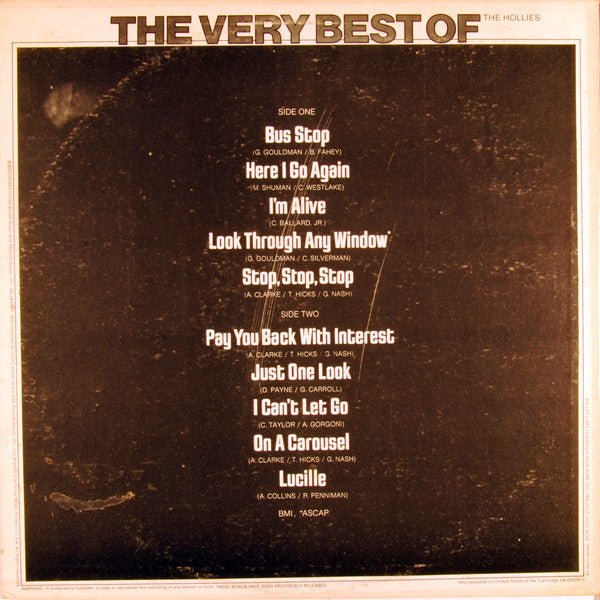 The Very Best Of The Hollies