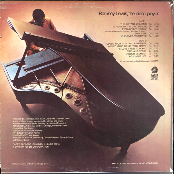 Ramsey Lewis, The Piano Player