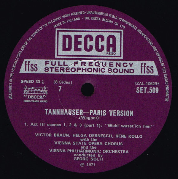 Tannhäuser (Paris Version)