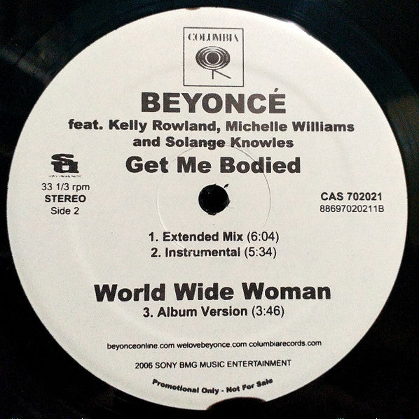 Get Me Bodied / Suga Mama