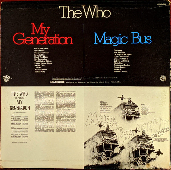 Magic Bus / The Who Sings My Generation