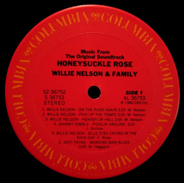 Willie Nelson & Family - Honeysuckle Rose (Music From The Original ...
