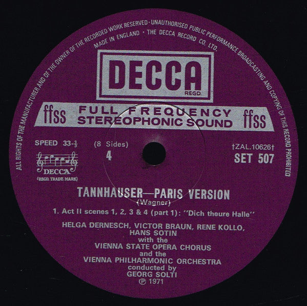 Tannhäuser (Paris Version)