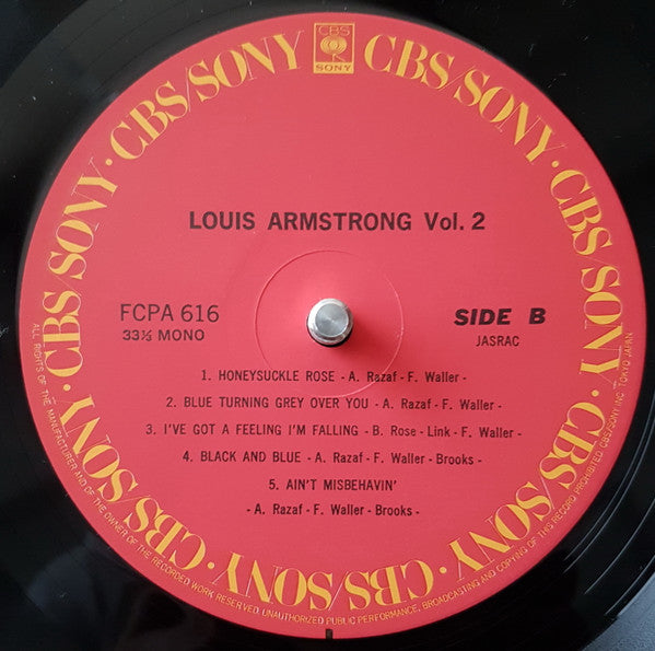 Louis Armstrong Vol. 2