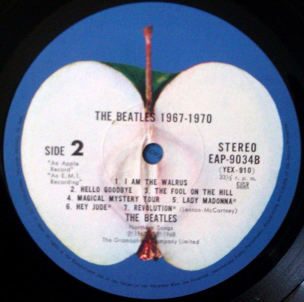 The Beatles - 1967-1970 (2xLP, Comp, RE)
