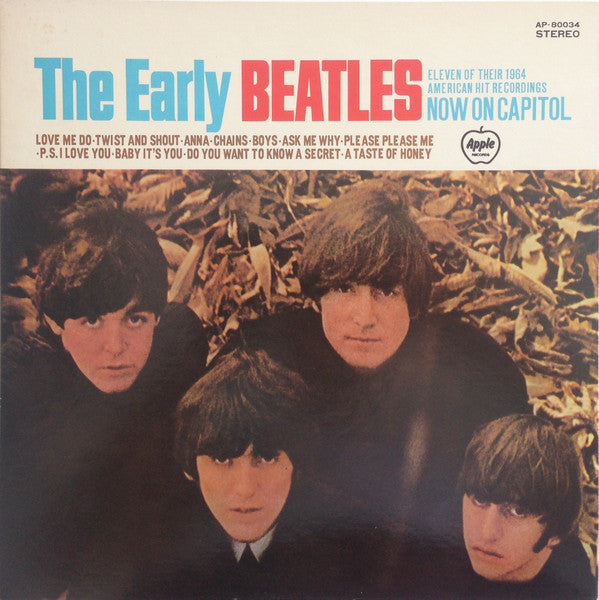 The Beatles - The Early Beatles (LP, Album, Comp, RE, Gat)