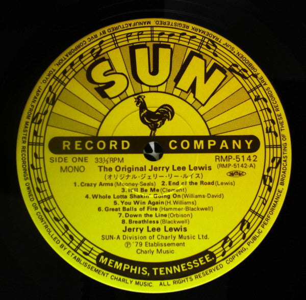 Jerry Lee Lewis - The Original Jerry Lee Lewis (LP, Comp, Mono)