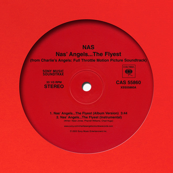 Nas - Nas' Angels... The Flyest (12")