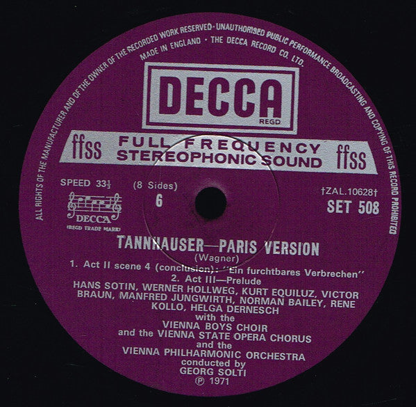 Tannhäuser (Paris Version)