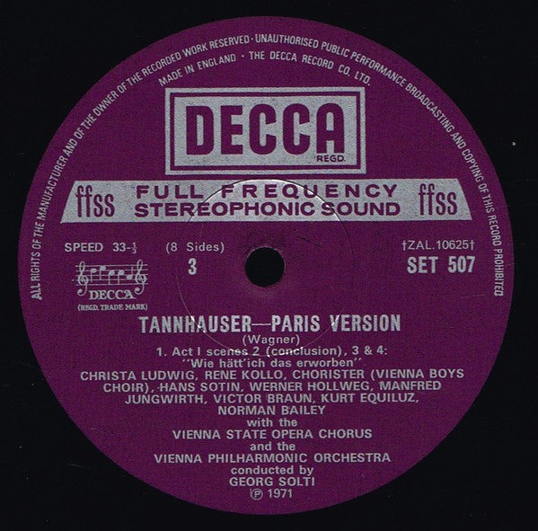 Tannhäuser (Paris Version)