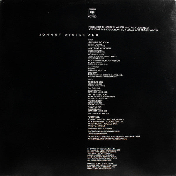 Johnny Winter And
