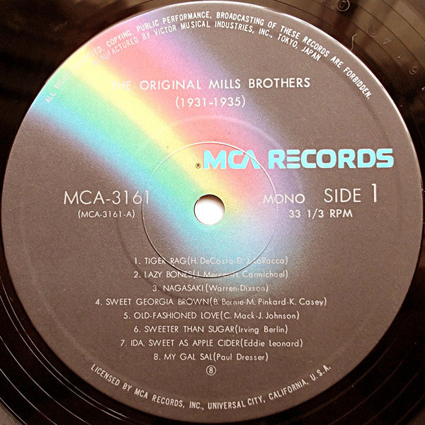 The Original Mills Brothers　1931-1935